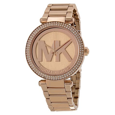 michael kors parker rose gold watch review